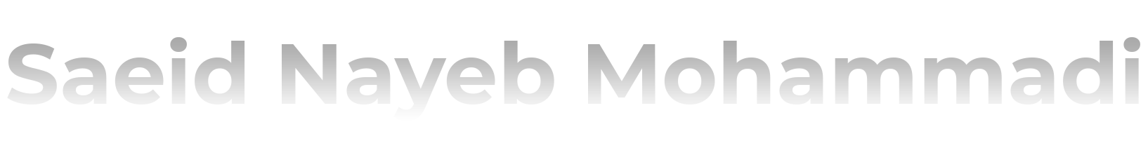 Saeid Nayeb Mohammadi